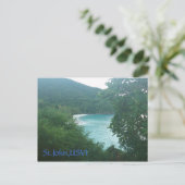 St.John, USVI Postkarte (Stehend Vorderseite)