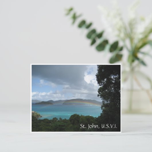 St. John, USVI Postkarte (Stehend Vorderseite)