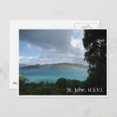 St. John, USVI Postkarte (Vorne/Hinten)
