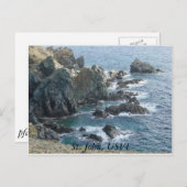 St. John, USVI Postkarte (Vorne/Hinten)