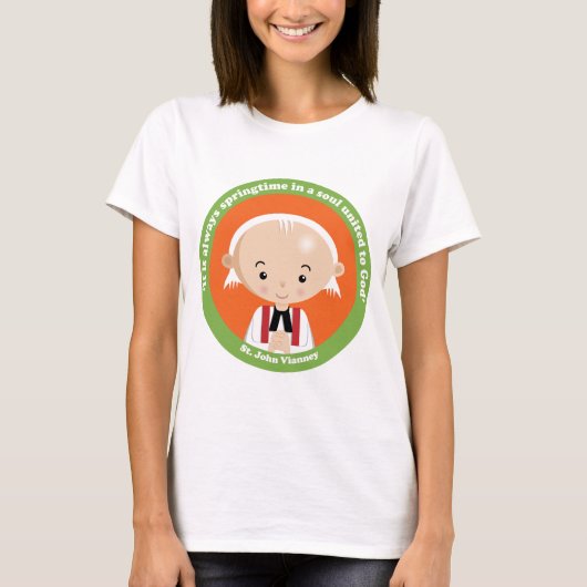 St. John Vianney T-Shirt (Vorderseite)