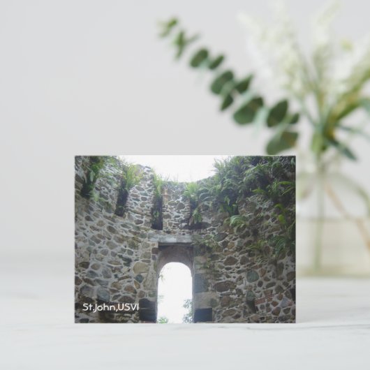 St.John (Windmill) Postkarte (Stehend Vorderseite)