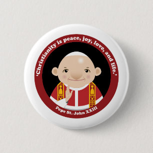 St. John XXIII Button