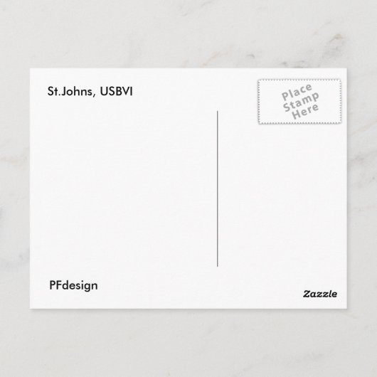 St.Johns1 Postkarte (Rückseite)