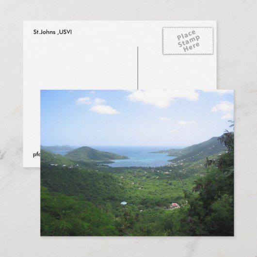 St.Johns4 Postkarte (Vorne/Hinten)