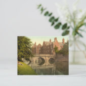 St John's Bridge, Cambridge, England Postkarte (Stehend Vorderseite)