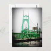 St Johns Bridge Postcard Postkarte (Vorne/Hinten)