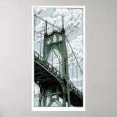 St Johns Bridge Poster (Vorne)