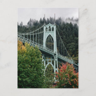 St. John's Bridge Postkarte