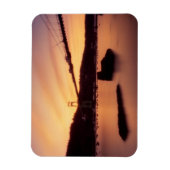 St Johns Bridge Sunset Magnet (Vertikal)