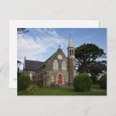 St. John's Chapel, Valentia Island Postkarte (Vorne/Hinten)