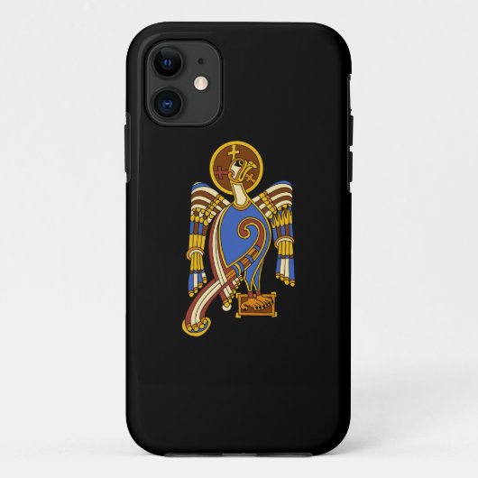 St. John's Eagle Celtic Knot Irish Medieval Art Case-Mate iPhone Hülle (Rückseite)