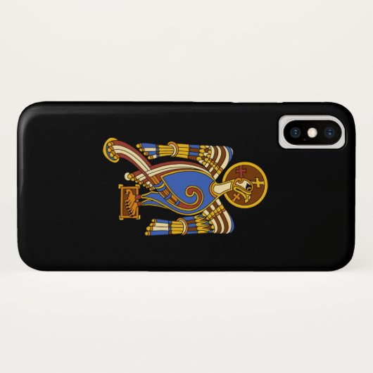 St. John's Eagle Celtic Knot Irish Medieval Art Case-Mate iPhone Hülle (Rückseite (Horizontal))