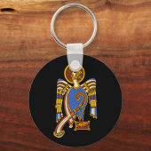 St. John's Eagle Celtic Knot Irish Medieval Art Schlüsselanhänger (Vorderseite)