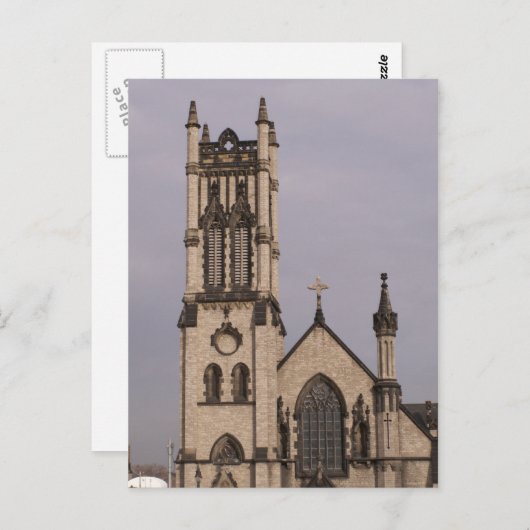 St. John's Episcopal Church, Detroit Postcard Postkarte (Vorne/Hinten)