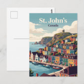 St. John's, Kanada Postkarte (Vorne/Hinten)