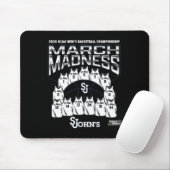 St. John's March Madness 2025 Men's Sketll Nil Mousepad (Mit Mouse)