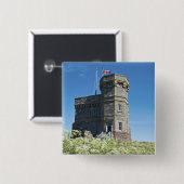 St. John's, Neufundland, Kanada, Cabot Tower, Button (Vorne & Hinten)