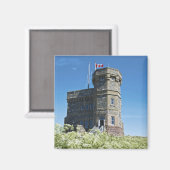 St. John's, Neufundland, Kanada, Cabot Tower, Magnet (Vorderseite/Rückseite)