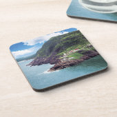 St. John's, Neufundland, Kanada, historischer Fort Getränkeuntersetzer (Linke Seite)