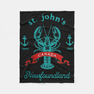 St Johns Neufundland Kanada Hummer Urlaub Souv Fleecedecke