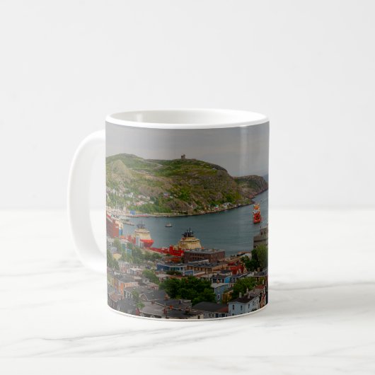 St John's Newfoundland Mug Kaffeetasse (Vorderseite Links)