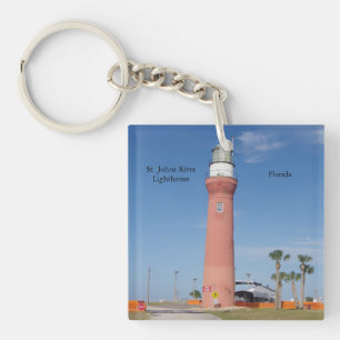 St. Johns River Lighthouse Acrylschlüsselkette Schlüsselanhänger