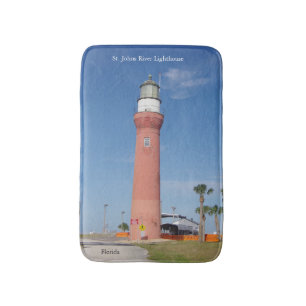St. Johns River Lighthouse bathmat Badematte