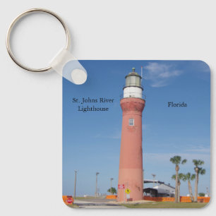 St. Johns River Lighthouse Metallschlüsselkette Schlüsselanhänger
