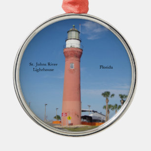 St. Johns River Lighthouse Ornament Aus Metall