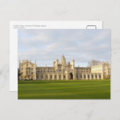 St. John's Uni, Cambridge, England Postkarte (Vorne/Hinten)