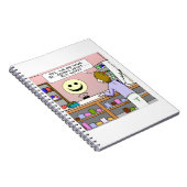 St Johns Wort Rick London Funny Notizblock (Rechte Seite)