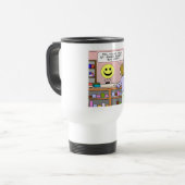 St Johns Wort Rick London Funny Reisebecher (Vorderseite Links)