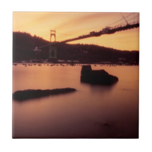 St- Johnsbrücken-Sonnenuntergang Fliese