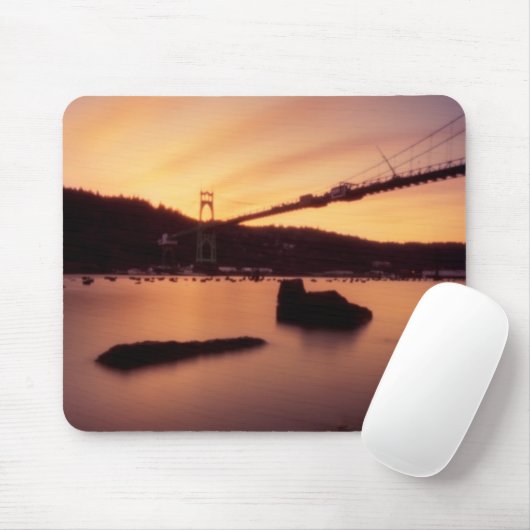 St- Johnsbrücken-Sonnenuntergang Mousepad (Mit Mouse)