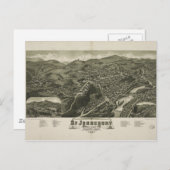 St. Johnsbury Vermont 1884 Postkarte (Vorne/Hinten)