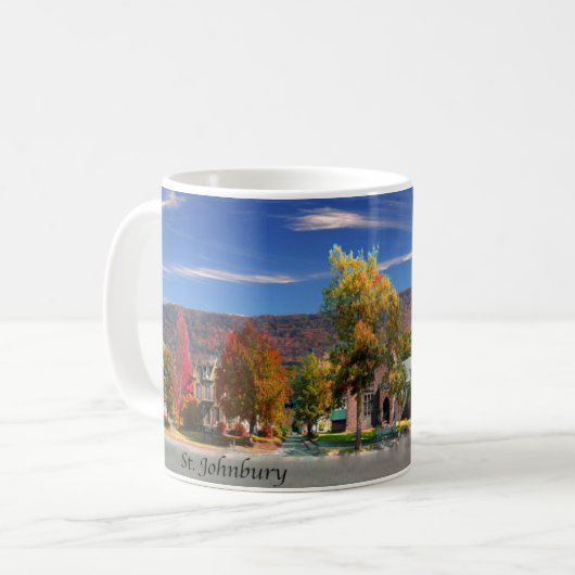 St. Johnsbury, Vermont Kaffeetasse (Vorderseite Links)