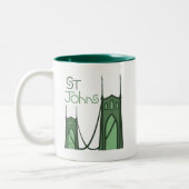 St- JohnsTasse 2 Zweifarbige Tasse (Links)