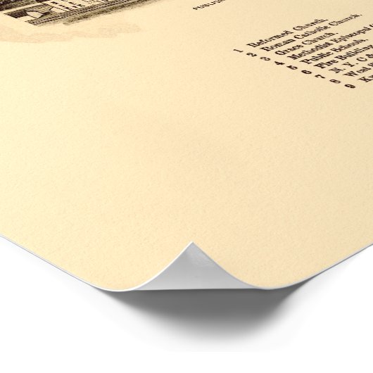 St. Johnsville, NY Panoramic Map - 1890 Poster (Ecke)