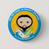 St. Josaphat Kuntsevych Button (Vorderseite)