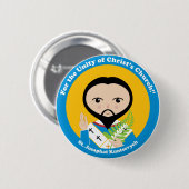 St. Josaphat Kuntsevych Button (Vorne & Hinten)