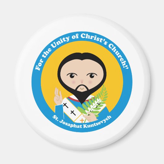 St. Josaphat Kuntsevych Magnet (Vorne)