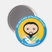 St. Josaphat Kuntsevych Magnet (Vorderseite/Rückseite)