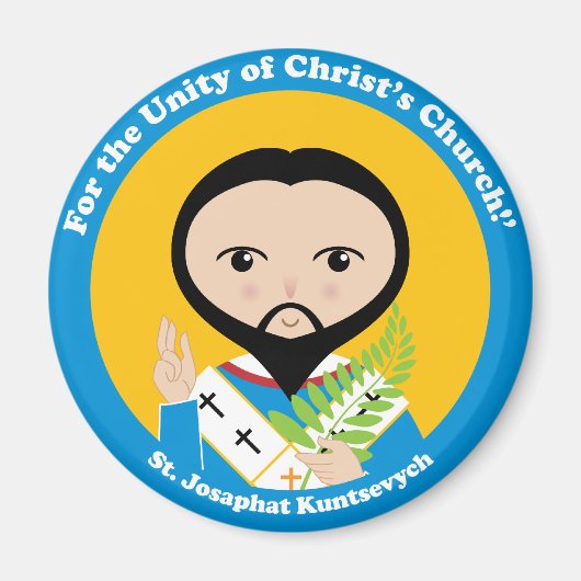 St. Josaphat Kuntsevych Magnet (Vorne)