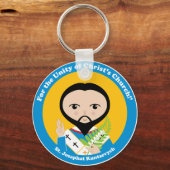 St. Josaphat Kuntsevych Schlüsselanhänger (Vorderseite)