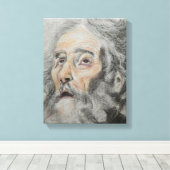 St. Josef Leinwanddruck (Insitu (Holzboden))