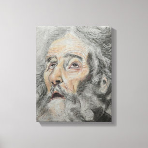St. Josef Leinwanddruck