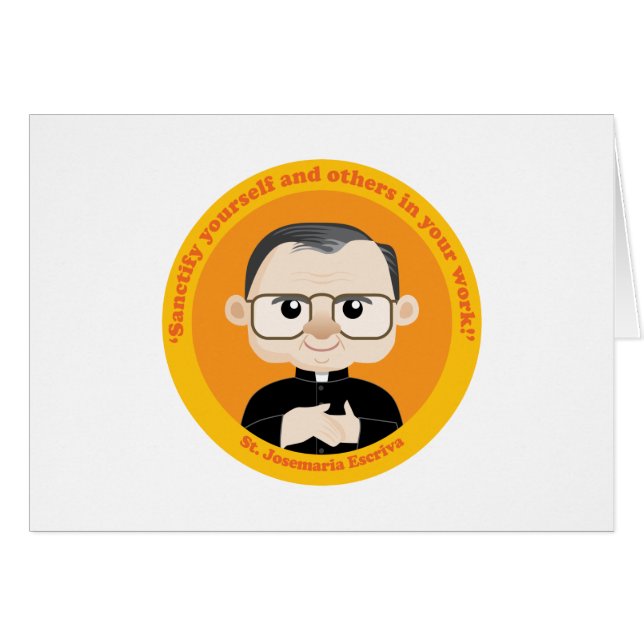 St. Josemaria Escriva (Vorderseite (Horizontal))
