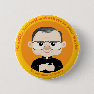 St. Josemaria Escriva Button