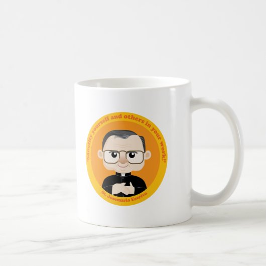 St. Josemaria Escriva Kaffeetasse (Rechts)